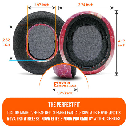 Arctis Nova Pro Wireless, Nova Elite & Nova Pro Omni Earpads - WC FreeZe Cooling Gel
