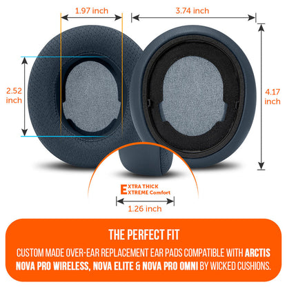 Arctis Nova Pro Wireless, Nova Elite & Nova Pro Omni Earpads - WC FreeZe Cooling Gel