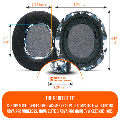 Arctis Nova Pro Wireless, Nova Elite & Nova Pro Omni Earpads - WC FreeZe Cooling Gel