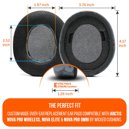 Arctis Nova Pro Wireless, Nova Elite & Nova Pro Omni Earpads - WC FreeZe Cooling Gel