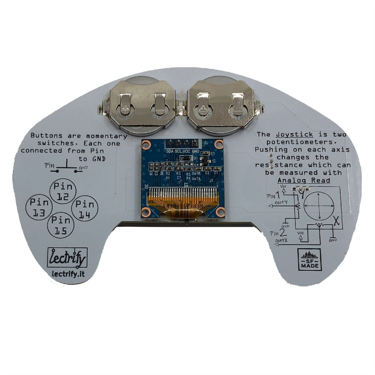 Mission Control: Stand Alone game controller/remote control