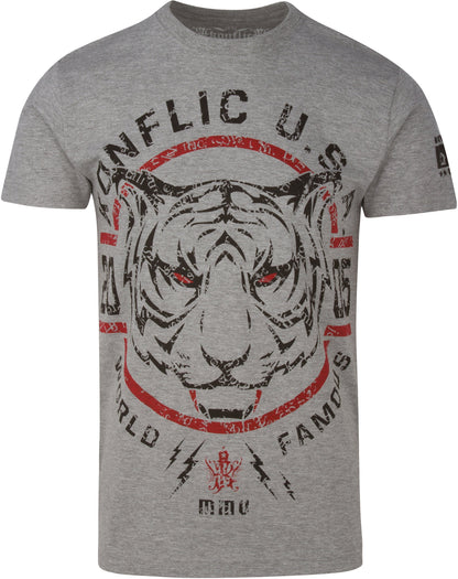 Sakkas Anton Mens Crew-neck  Short Sleeve Cotton T-shirt Large Monogram