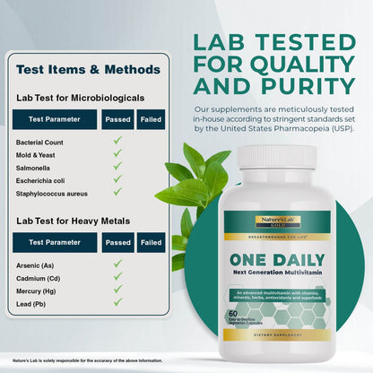 Nature's Lab Gold One Daily Multivitamin