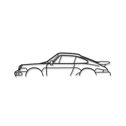911 964 C2 Metal Car Wall Art - MT0844