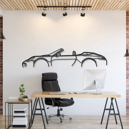 911 Model 991 Metal Car Wall Art - MT0863
