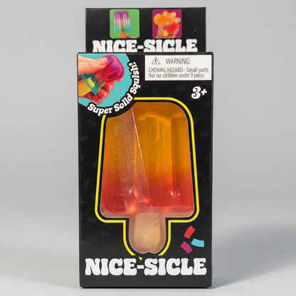 Orange to Red Wannabe Nice-Sicle (Gelatin Squish)