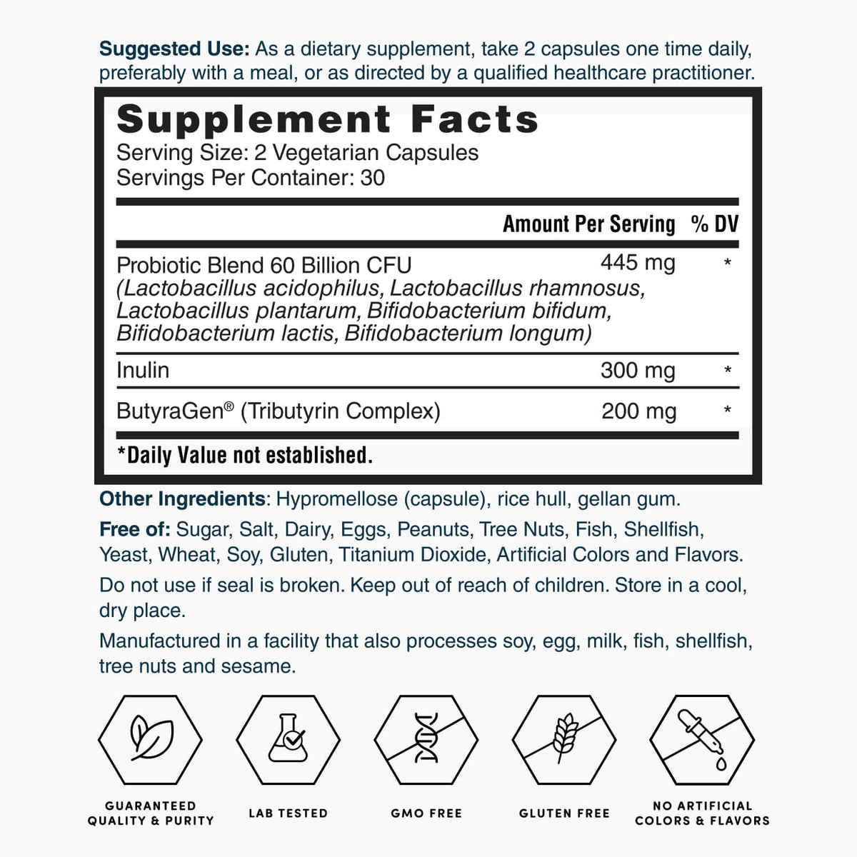Nature's Lab Gold ProTotal - 60 Capsules