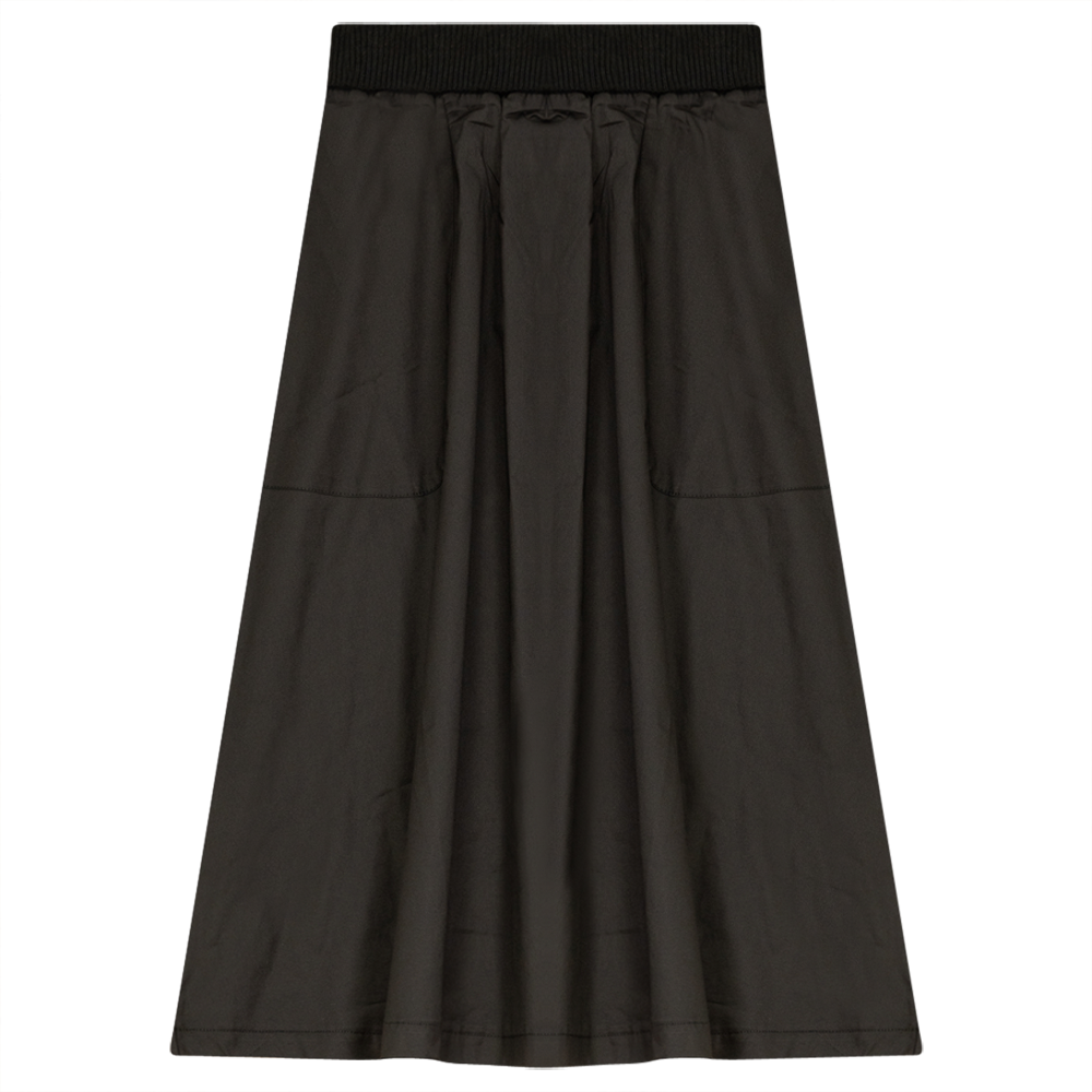 Ladies Short Cotton Belvedere Skirt With Pockets