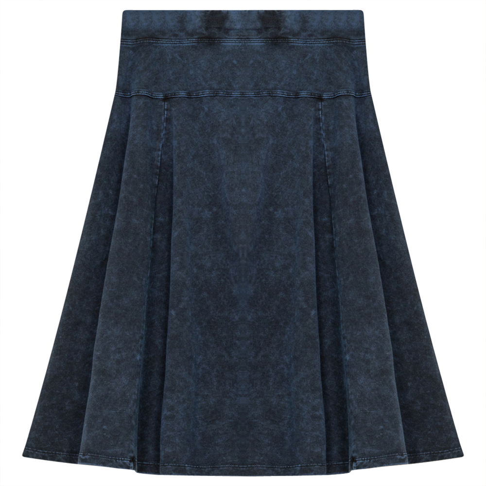 Ladies Denim Stretch Short Skirt