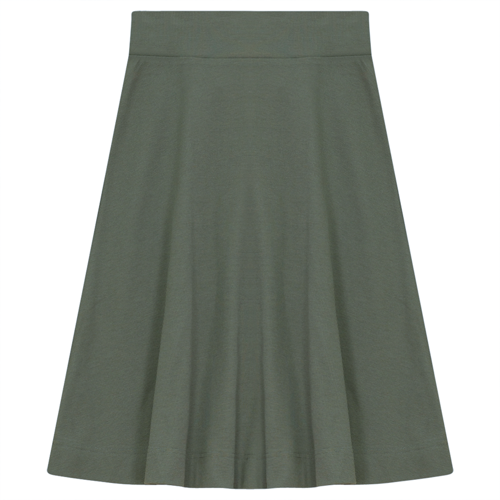 Ladies Cotton Stretch Short Skirt