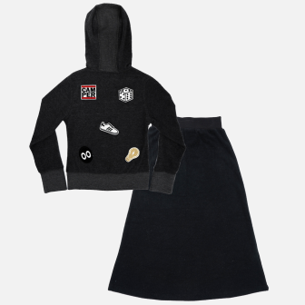 2pc Terry Set With Applique