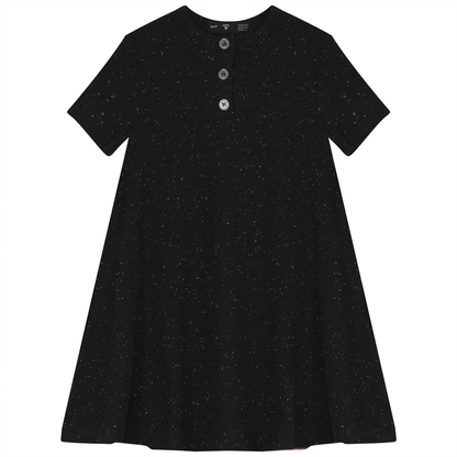 Speckled Rib Girl's Henly Dress