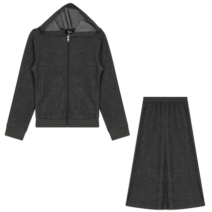 Washed Rib Terry Set