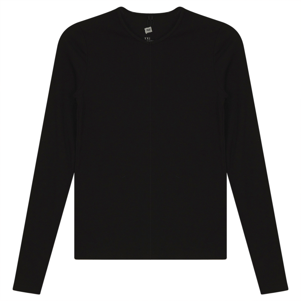 V-Neck Ribbed Tee