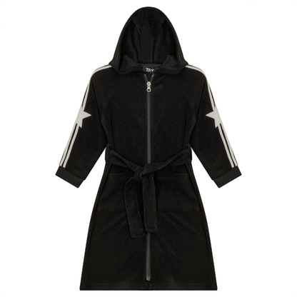 Terry Robe With Stripes