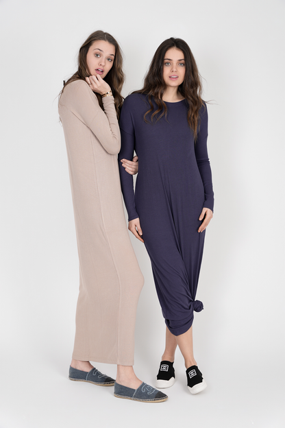 Rib Midi Dress