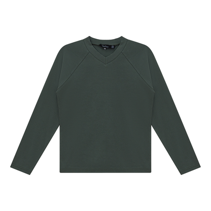 V Neck Raglan Top