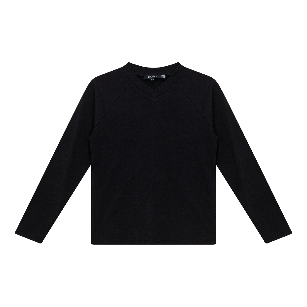 V Neck Raglan Top