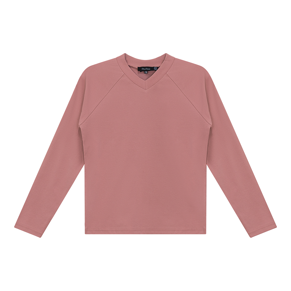 V Neck Raglan Top