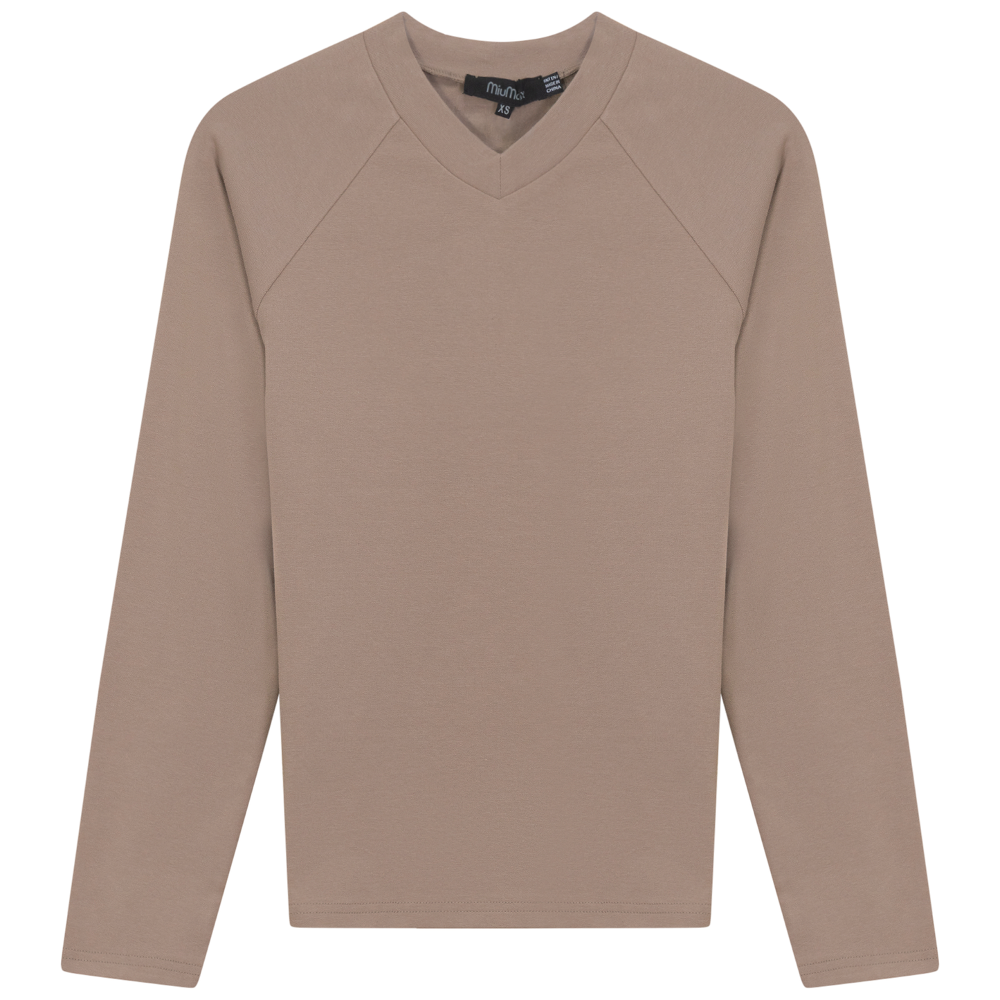 V Neck Raglan Top