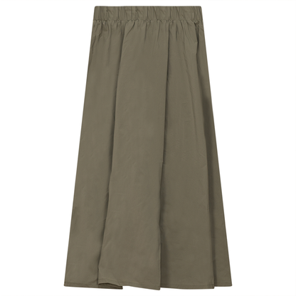 Flare Midi Skirt
