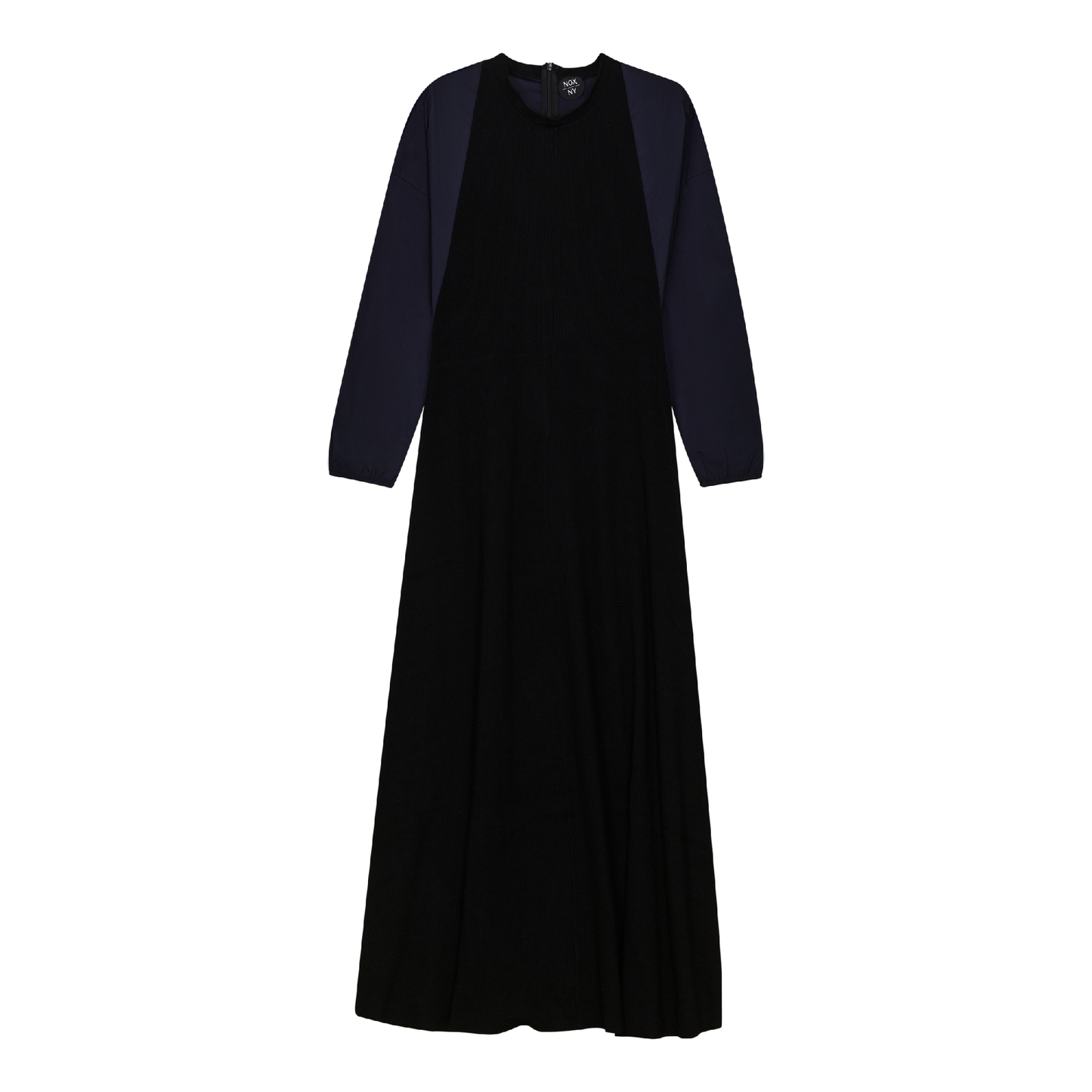 Knit Woven Maxi Dress