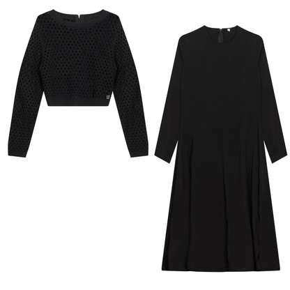 Woven Crochet Dress