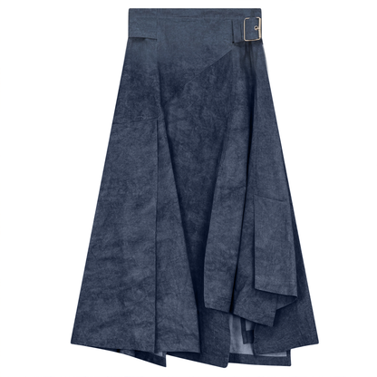 Skirt with Belt Buckle