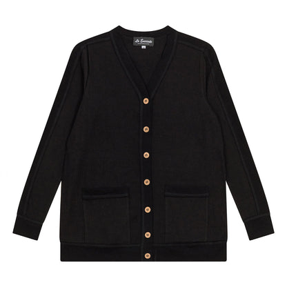 Maternity Ribbed Contrast Cardigan