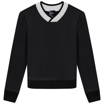 V Neck Sweatshirt