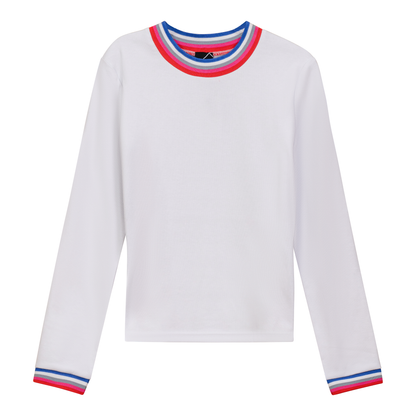 Mock Striped Tee