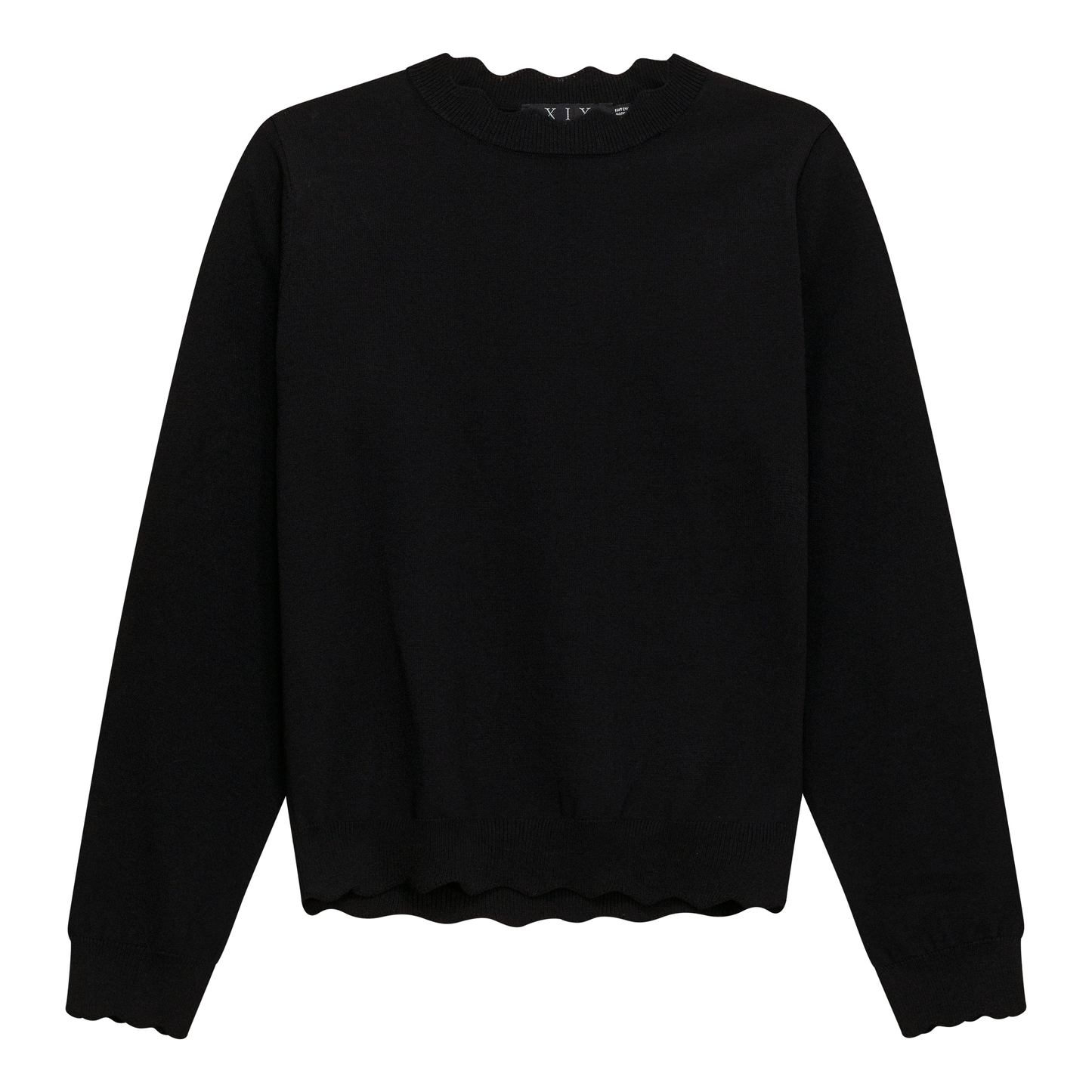 Scallop Knit Top