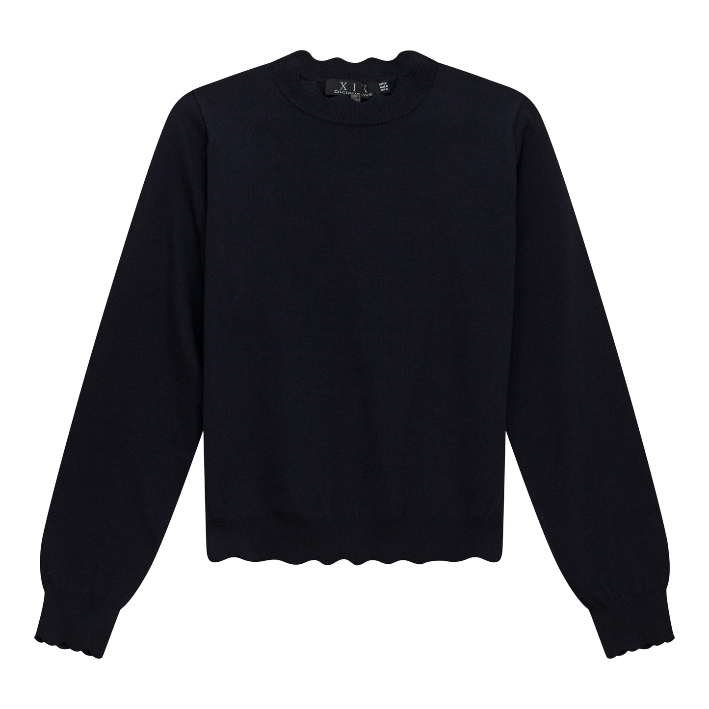 Scallop Knit Top