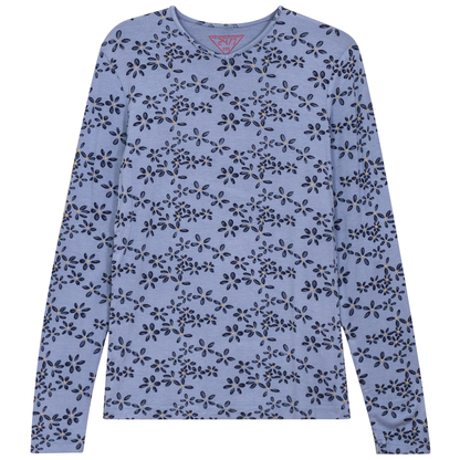 V Neck Printed Tee