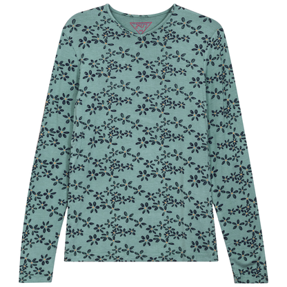 V Neck Printed Tee