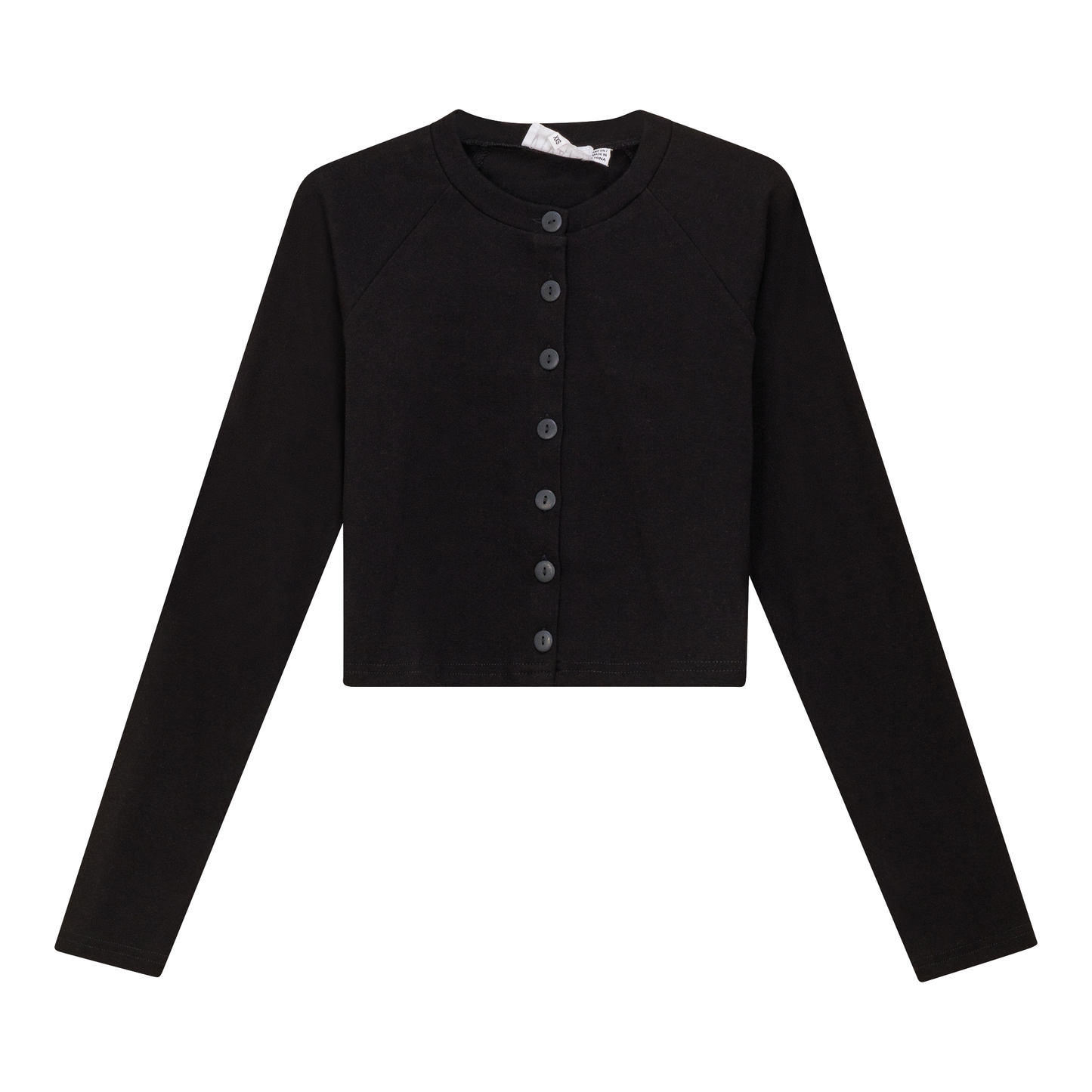 Cotton Cropped Cardigan