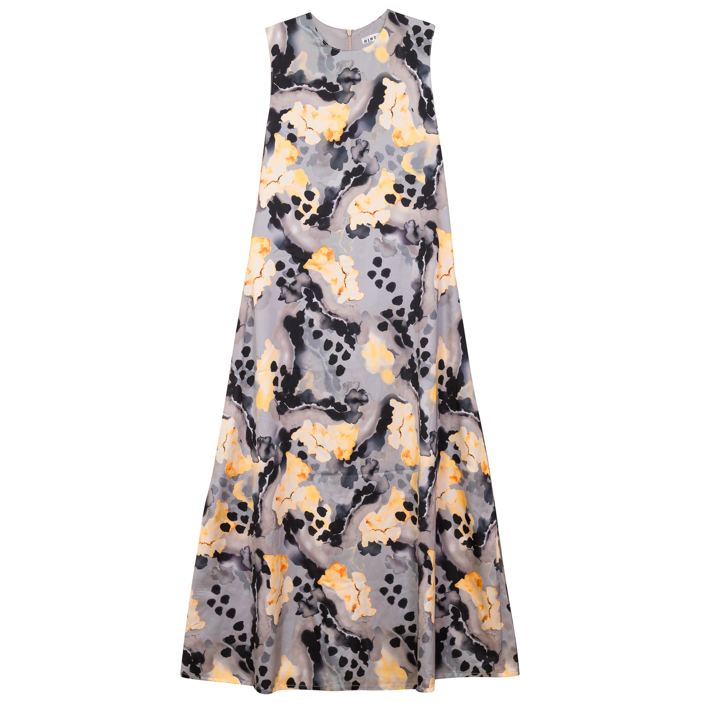 Printed Satin A Line Jumper