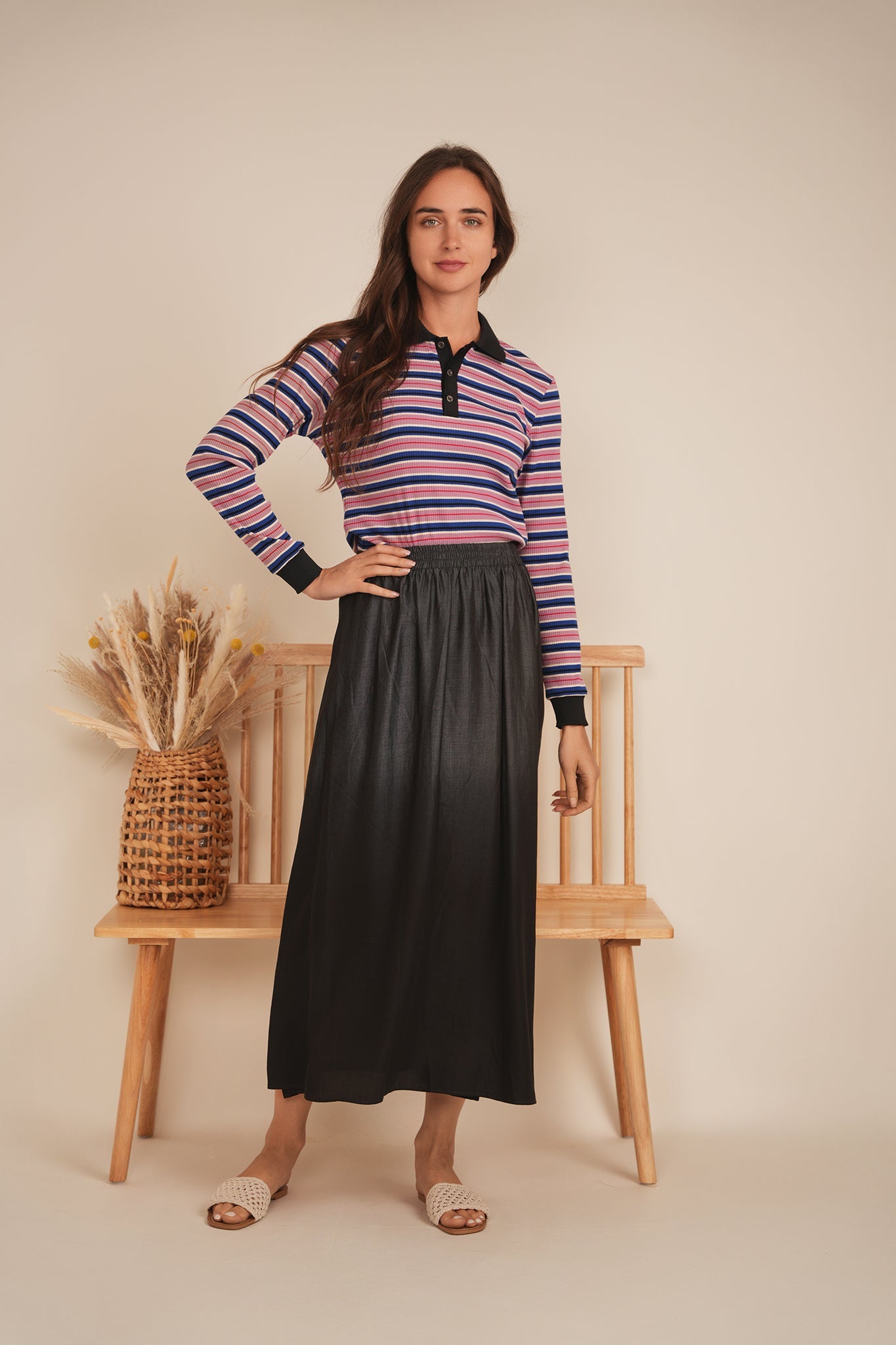 Striped Polo