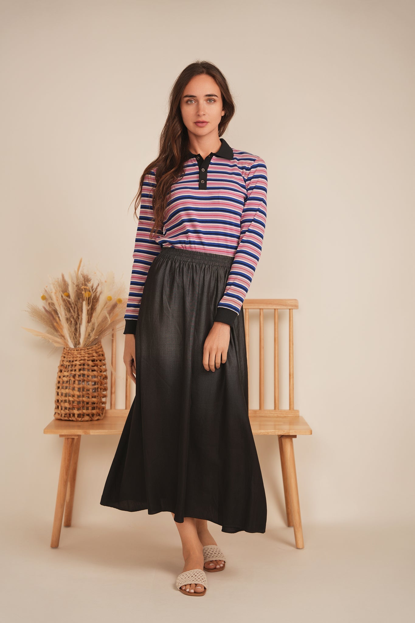 Striped Polo