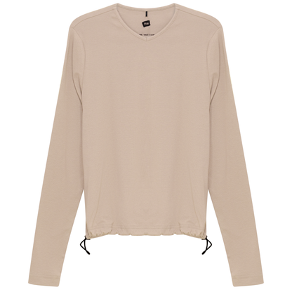 V Neck Bungee Tee