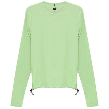V Neck Bungee Tee