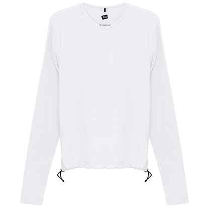 V Neck Bungee Tee