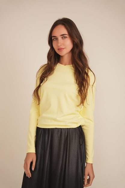 V Neck Bungee Tee
