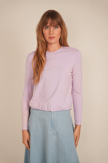 V Neck Bungee Tee