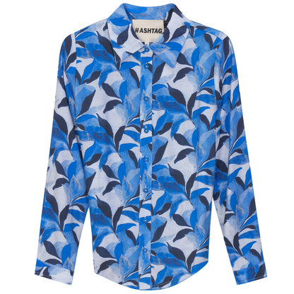 Floral Tie Blouse