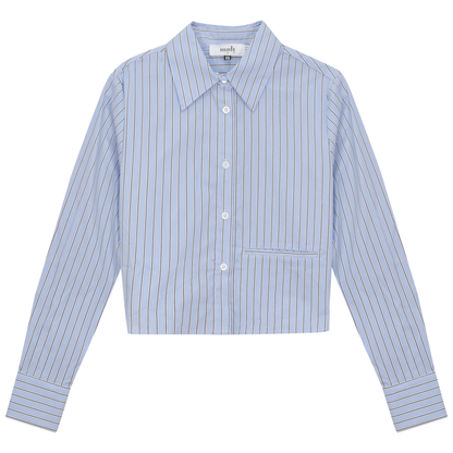 Cropped Stripped Blouse