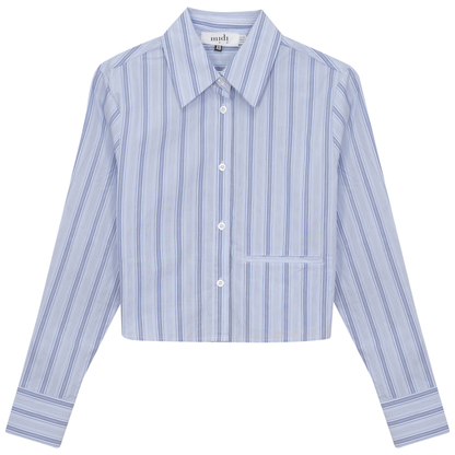 Cropped Stripped Blouse