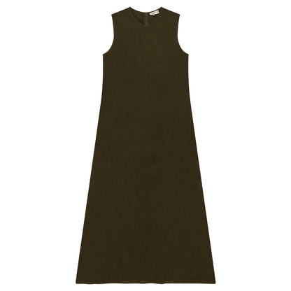 Copper Tencel Maxi Jumper