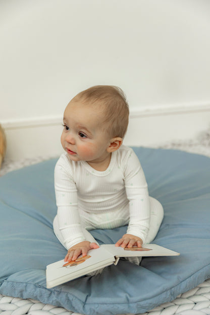 Clover Print Onesie