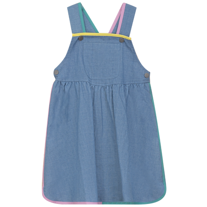 Woven Denim Jumper
